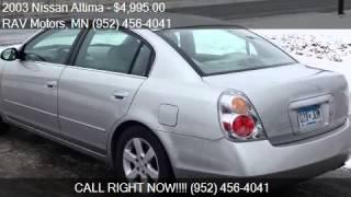 2003 Nissan Altima for sale in Burnsville, MN 55337 at the R