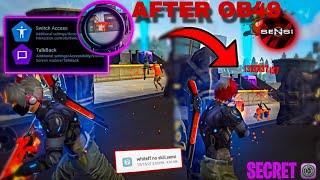 Switch Access & TalkBack Settings Free Fire || 0% Recoil 95% Headshots || Brazil Settings 2025 ️