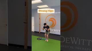 This is a fun way to strengthen your adductors (groin muscles). Give this a shot!