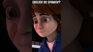 Hey Gregory, english or spanish? #shorts #roxy #fnafanimation