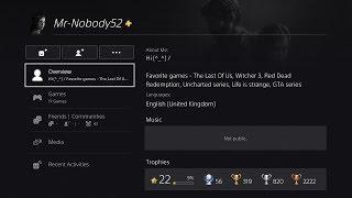 Mr-Nobody52 | (Bias) PSN User Trophy Review