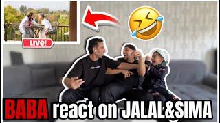 BABA react to JALAL&SIMAS Date go WRONG(RIP)