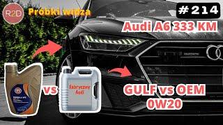 Oryginał czy inny olej? OEM vs Gulf. Jaki olej do Audi? A7 z miękką hybrydą - 0W20 #214