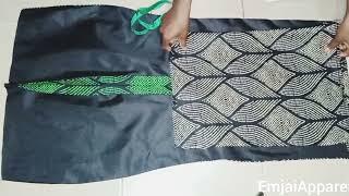 How to make a pleated slit/back vent on a pencil skirt/gown.. BEGINNER FRIENDLY