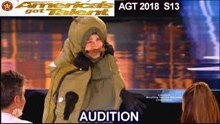 Sethward The Caterpillar Guy  America's Got Talent 2018 Audition AGT