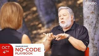 Steve Wozniak, Katherine Kostereva - Creatio No-Code Playbook Grand Release - teaser