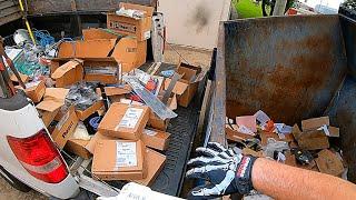 Dumpster Diving "These Boxes Aren't Even Open!"