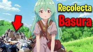 ISEKAI de una JAPONESA QUE COMENZÓ RECOGIENDO BASURA | RESUMEN | Saijaku Tamer