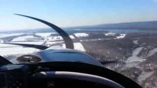 Landing at KSET in N407EV