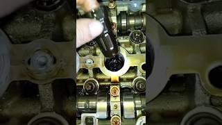 how to spark plug side oil leakage #youtube #automobile #mechanic #oilseal #carengine #brakeoil