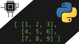 Matrizen in Python implementieren (Listen) | Lineare Algebra mit Python