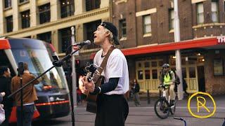 Street performance of 'FALLING' by Harry Styles - Pace Randolph