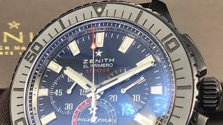 Zenith El Primero Stratos Flyback Chronograph Limited Edition - Johan Ernst Nilson Зенит Стратос