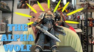 Unboxing & Review of JoyToy x Horus Heresy Space Marine Space Wolves Primarch Leman Russ