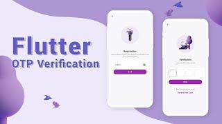 OTP Verification UI | Flutter UI - Speed Code