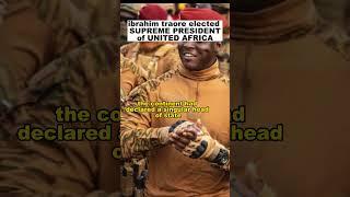 One Africa, One Voice – Ibrahim Traoré Leads a New Era of African Unity  #ibrahimtraore