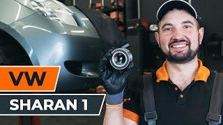 How to change rear wheel bearing on VW SHARAN 1 [TUTORIAL AUTODOC]