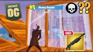 Fortnite OG Full Gameplay Win : 4k GAMEPLAY 540 HZ - 0 PING