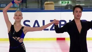 Ksenia KONKINA / Grigory YAKUSHEV RUS - Salzburg - Short Dance- ISU JGP 2017