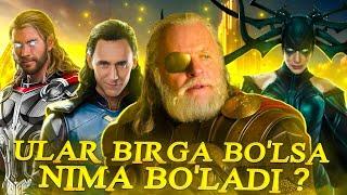 Ular birga bolsa nima boladi ? | Tor Loki Odin Hela .