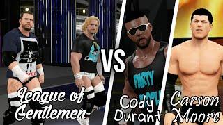 TWF Xbox One League - League of Gentlemen v Cody Durant and Carson Moore