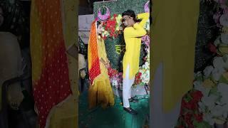 Aaj Ki Haldi Ceremony ️ | Haldi Wala Din  #haldi #haldiceremony #trending #youtubeshorts #shorts