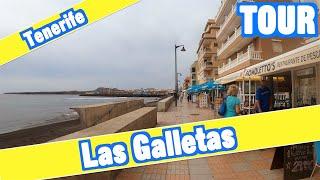 Las Galletas Tenerife 4K Walking Tour