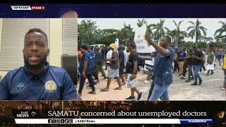 Samatu concerned about unemployed doctors