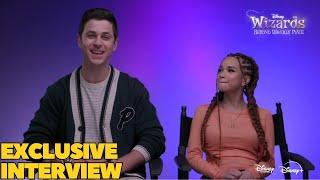 David Henrie and Janice LeAnn Brown Talk Working with Selena Gomez in "Wizards Beyond Waverly Place"