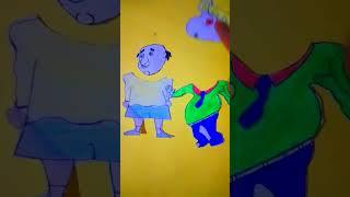 Little singham sezuka face funny clips 2 #drawing #motupatlu #art #littlesingham #simba