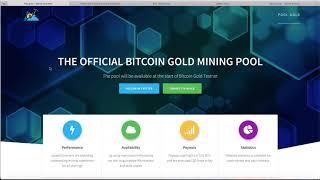 How to Mine Bitcoin Gold(Using Pools)(btg)