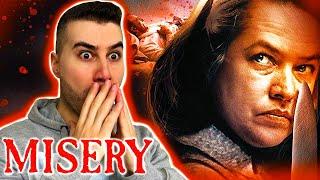 * FIRST TIME WATCHING MISERY * (ANNIE WILKES HAS SCARRED ME FOR LIFE)!