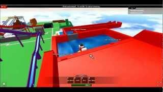 ROBLOX Stickventures2 and Gumballamiyumi Misadventures-- Fun Water Slide area.