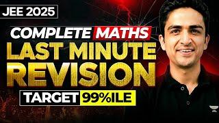 JEE 2025 | Complete Maths in One Shot