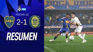 Boca Juniors 2-1 Rosario Central | #TorneoBetano | Resumen | Fecha 13