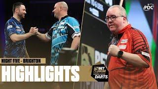 TWO NINE-DARTERS BY THE SEA! Night Five Highlights - 2025 BetMGM Premier League