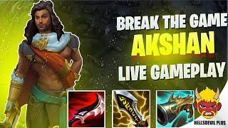 This Akshan Playstyle Breaks The Game! - Wild Rift HellsDevil Plus Gameplay