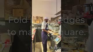 How to make a French galette. Location: Breizh Café, Paris, France. #parisfrance #paristips #france