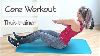 Core Workout - Thuis Onderrug en Buikspieren Trainen