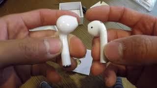 Chinese eBay AirPods Unboxing HBQ i7 (mono)