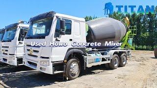 Sinotruk Howo Used Concrete Mixer Truck for Sale