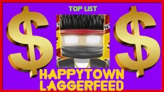 How much HAPPYTOWN LAGGERFEED made money on YouTube { In March 2016 }