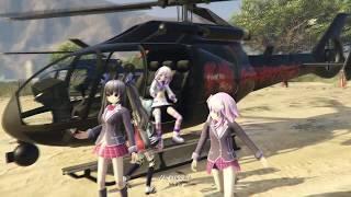 GTA V Neptunia Part 37 - The Big Score