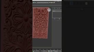 Displace Modifier In 3ds max | Design Pattern | #shorts #youtubeshorts