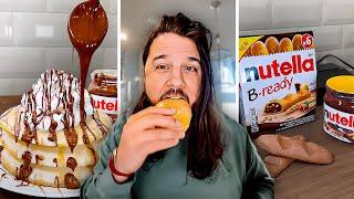 Nutella Life Hacks | Nutella Ice Cream, Nutella Banana, Nutella Noodles & More!