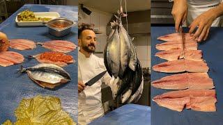 new special bonito fish recipe. by faruk chef.  Faruk şef palamut tarifi .