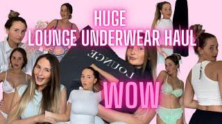 Huge lounge underwear haul!