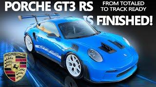 REBUILDING A WRECKED 2023 PORSCHE GT3 RS - FROM TOTALED TO TRACK READY! (PART 2)