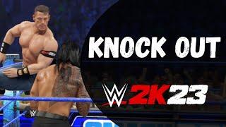 How to Knock Someone Out in WWE 2k23 (Xbox, Playstation, PC)