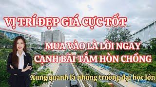 Biển hòn chồng Nha Trang|Giá cực tốt mua vào là lời ngay|Xung quanh là những trường đại học lớn